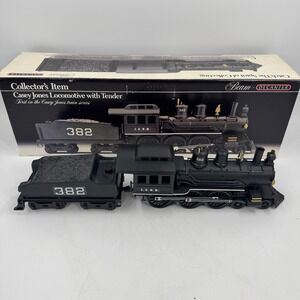 Beam Decanter Casey Jones Locomotive & Tender 382 1st in Series Collector Item